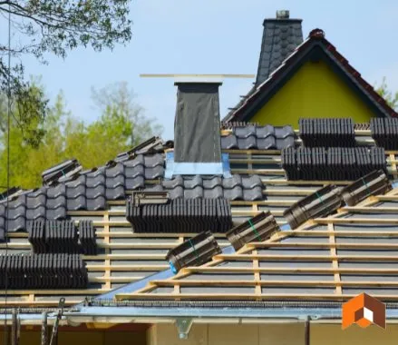 Colocación de cubierta en Ayala, Álava