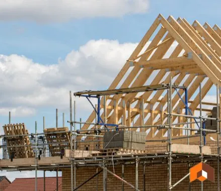 Construcción de tejado en Zuya, Álava