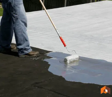 impermeabilizacion de cubierta con poliuretano en Vitoria